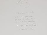 a white board with writing on it in a room