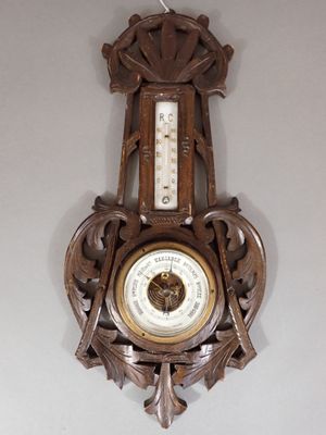 P. Verchaly, opticien à Angers, Baromètre et thermomètre en …