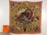 a turkey on the wall hanging on the wall