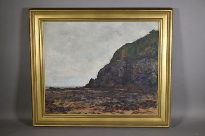 Antoine FERRACCI (1910-1984) Vue côtière Huile sur toile sig…