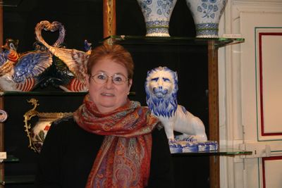 Geneviève AUBRY (1948-2025) était une passionnée de faïences…