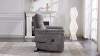 2 x Fauteuil releveur 1 moteur gris : (photo 2)