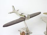 a small airplane that is sitting on top of a table