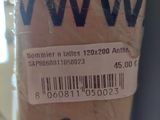 a close up of a bottle of water with a label on it
