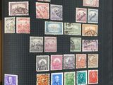 a picture of a picture of a blackboard with stamps on it