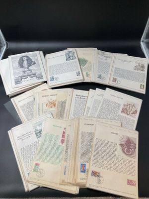 133 documents philateliques 1er jour.