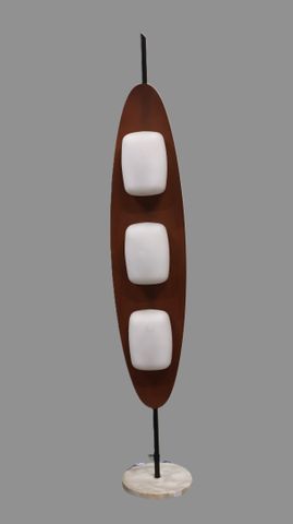 Goffredo REGGIANI (né en 1929) Lampadaire modèle Totem ou Surf en...
