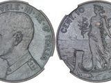 une image représentant une pièce d'argent sur laquelle figurent un homme et une femme