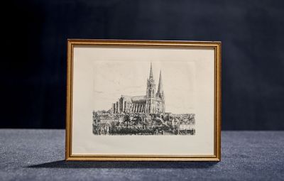 Léopold ROBIN (XXe siècle). Cathédrale Notre-Dame de Chartre…