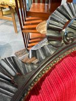 Banquette, en bois noirci et velours rouge, époque Napoléon … (photo 5)