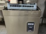 an image of a commercial fryer with pots and pans in it