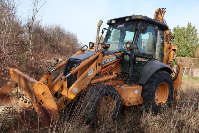 Tractopelle CASE type 580SR-4PT71 Kw, de 2006, 3148 heures déclar...