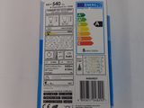 the back of a white box with a label on it