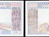 deux images différentes représentant un homme et une femme figurant sur un billet de banque