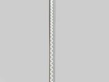 a close up of a white table lamp on a white surface
