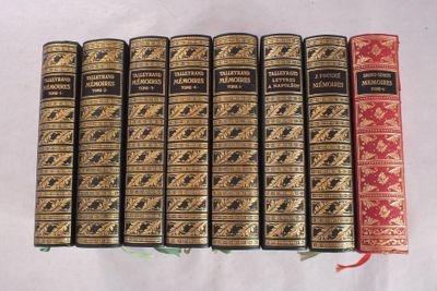 LOT de 8 volumes in-8 aux éditions Jean de Bonnot - TALLEYRA…
