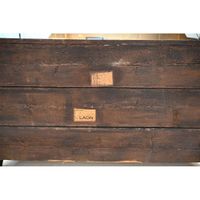 IMPORTANTE COMMODE LOUIS XV de forme arbalète en noyer à 3 r… (photo 5)