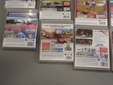 a lot of video games that are on the table