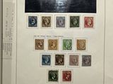 a picture of a book with a lot of stamps on it