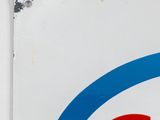 a close up of a sign on the wall of a building