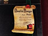 a piece of paper with a wax seal on it