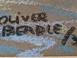 graffiti on the wall of a building that says quiet beauty