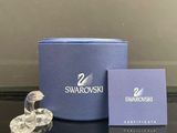 figurine de ballerine en cristal Swarovski avec coffret et carte de visite
