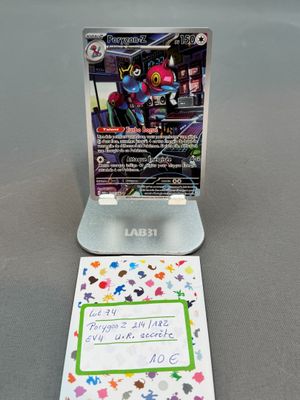 Pokemon : Porygon Z, 214/182 Ultra Rare Secrete Ev4 - Bon ET…