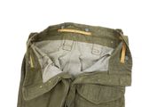 a close up of a pair of pants on a white background