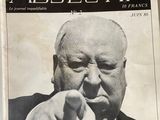 the front cover of a magazine with a picture of a man pointing at the camera