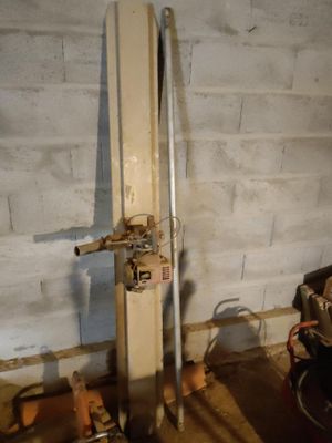 an image of a water heater in a basement