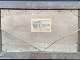 an old picture of a piece of paper with a stamp on it