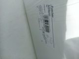 a close up of a box with a barcode on it