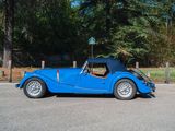 a blue sports car parked on the side of the road