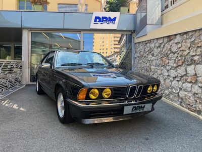 1981 BMW 635 CSI •	Titre de circulation monégasque •	Numéro …