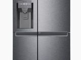 Réfrigérateur-congélateur LG avec distributeur d'eau et machine à glaçons
