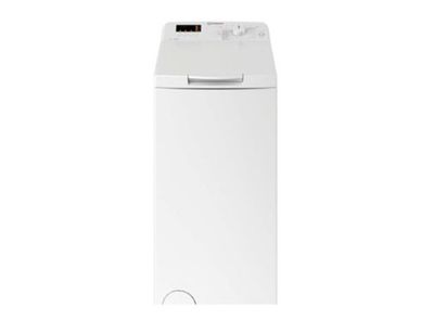 un lave-vaisselle blanc posé sur un comptoir blanc