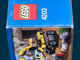 a box of legos sitting on top of a table