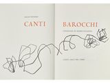 an open book with a drawing of a hand holding a flower