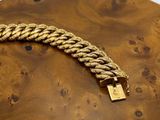 an image of a wooden box with a rope on top of it