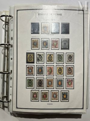 a picture of a binder with stamps on it