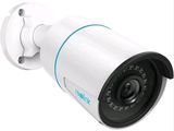 a close up of a white camera on a white background