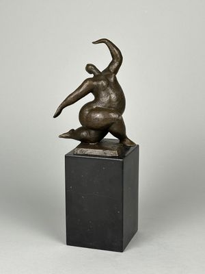 MILO (XX). "Danseuse à la manière de Botero".