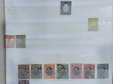 a picture of a refrigerator with a lot of stamps on it