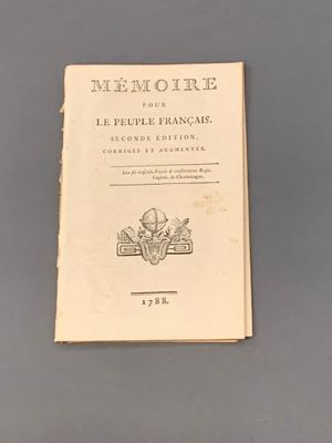 [CERUTTI (Joseph-Antoine-Joachim)].