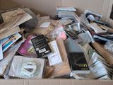 a box full of assorted items that are in it