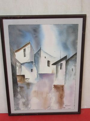 a picture of a picture of a painting on the wall