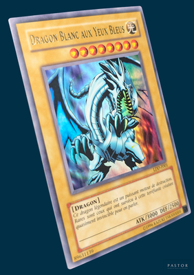 a close up of a card with a dragon on it