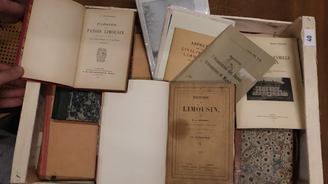 Histoire du Limousin « la bourgeoise » ; poésie en patois limousi...