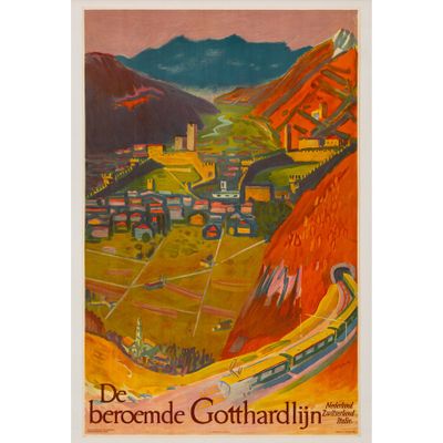 De Beroemde Gotthardlijn" (La bergère du Gothard)